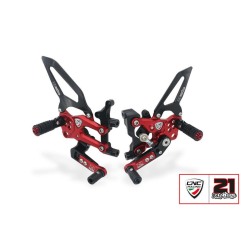 CNC Racing PE400RBTB Pedane regolabili Ducati Panigale