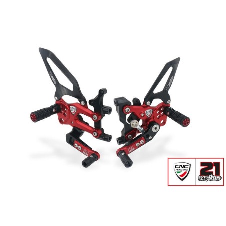 CNC Racing PE400RBTB Pedane regolabili Ducati Panigale