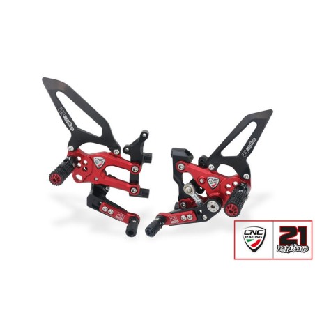 CNC Racing PE400RBTB Pedane regolabili Ducati Panigale