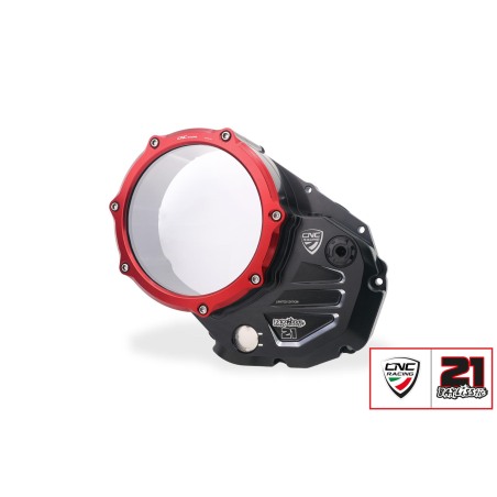CNC Racing CA502BRTB/CA502RBTB Carter frizione trasparente Ducati