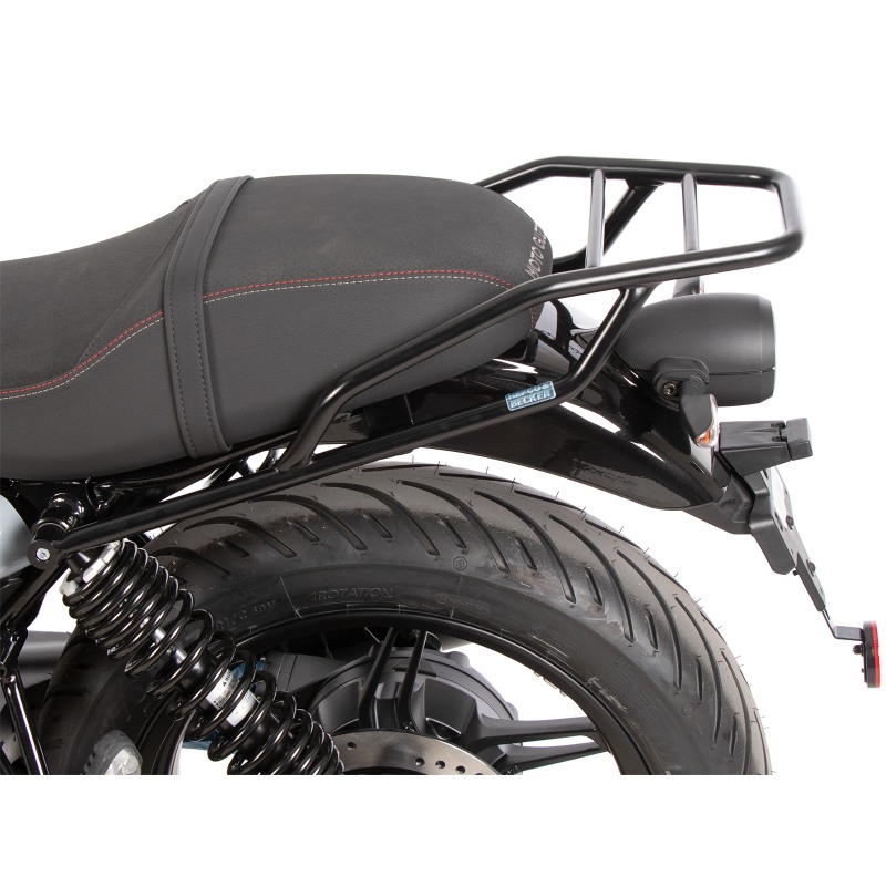 Hepco Becker 658563 01 01 Portapacchi posteriore tubolare nero per Moto Guzzi V7 Sport dal 2025