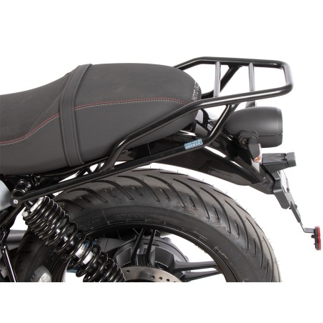 Hepco Becker 658563 01 01 Portapacchi posteriore tubolare nero per Moto Guzzi V7 Sport dal 2025