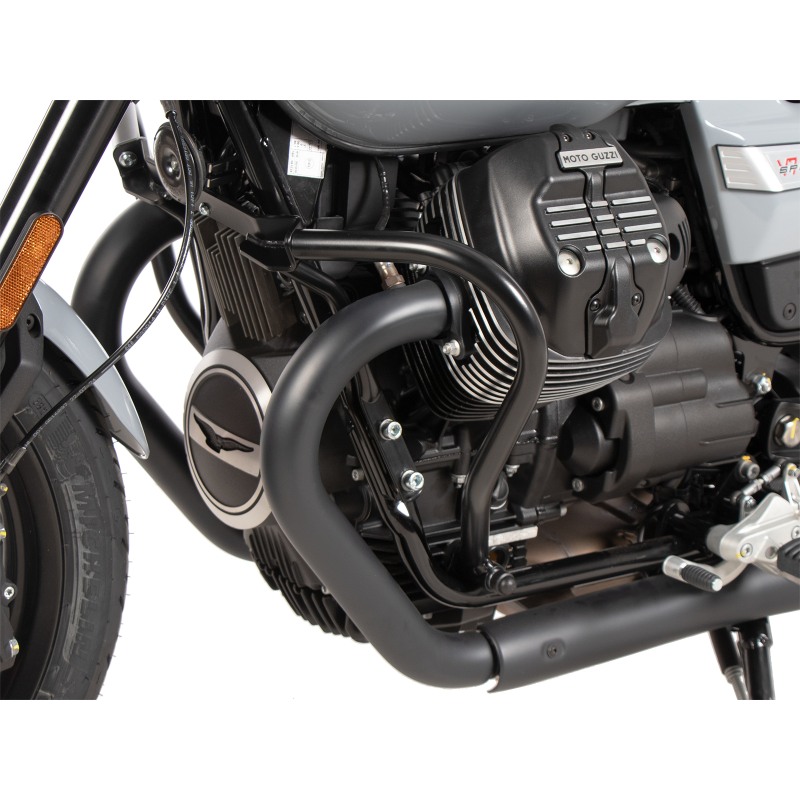 Hepco Becker 501563 00 01 Barra di protezione motore nera per Moto Guzzi V7 Sport dal 2025