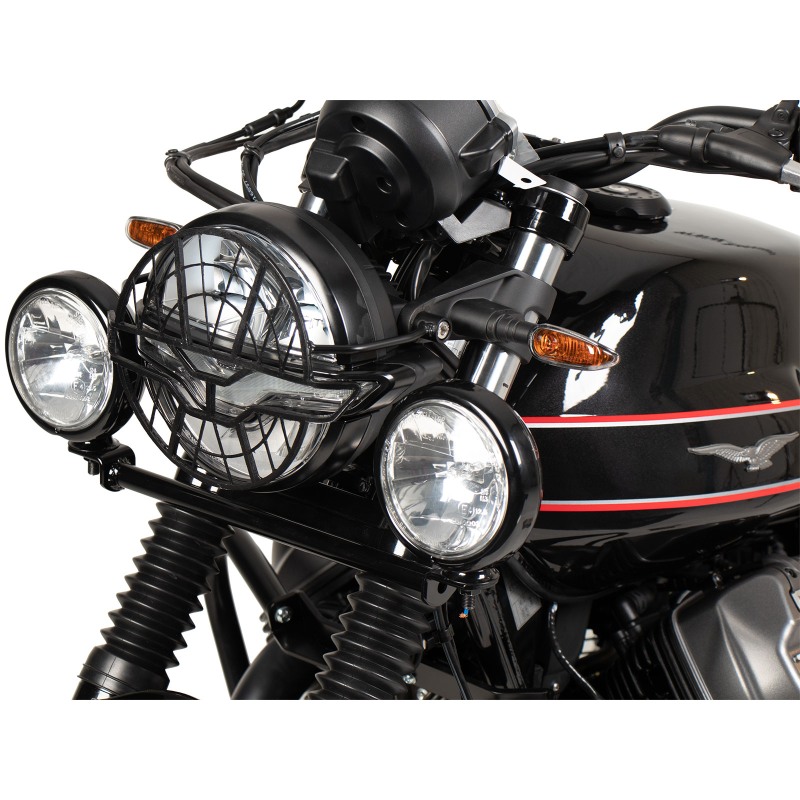 Hepco Becker 700556 00 01 Griglia faro per Moto Guzzi V7 Special/Stone/Centenario dal 2021 al 2024