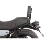 Hepco Becker 600563 00 01 Sissybar senza portapacchi posteriore nero per Moto Guzzi V7 Sport dal 2025