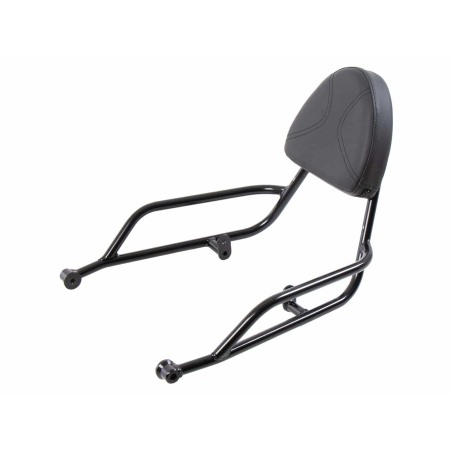 Hepco Becker 600563 00 01 Sissybar senza portapacchi posteriore nero per Moto Guzzi V7 Sport dal 2025