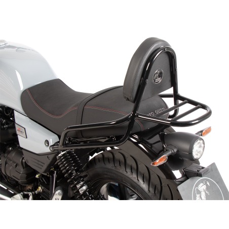 Hepco Becker 611563 00 01 Sissybar con portapacchi nero per Moto Guzzi V7 Sport dal 2025