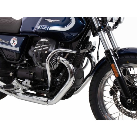 Hepco Becker 501565 00 02 Barra protezione motore cromata per Moto Guzzi V7 Special dal 2025