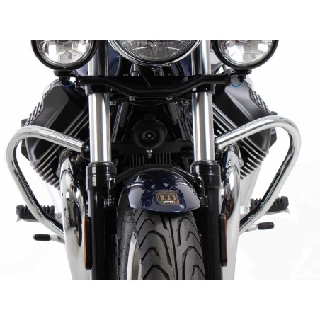 Hepco Becker 501565 00 02 Barra protezione motore cromata per Moto Guzzi V7 Special dal 2025