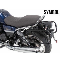Hepco Becker 653565 00 02 Portavaligie laterale fissaggio permanente cromato per Moto Guzzi V7 Special dal 2025