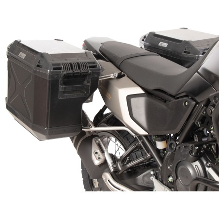 Hepco Becker 6514583 00 22-01-40 Sidecarrier Cutout nero incl. Xplorer Cutout sideboxes per Yamaha Ténéré 700 Rally dal 2025
