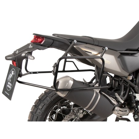 Hepco Becker 6534583 00 01 Portavaligie laterale montaggio permanente nero per Yamaha Ténéré 700 Rally dal 2025