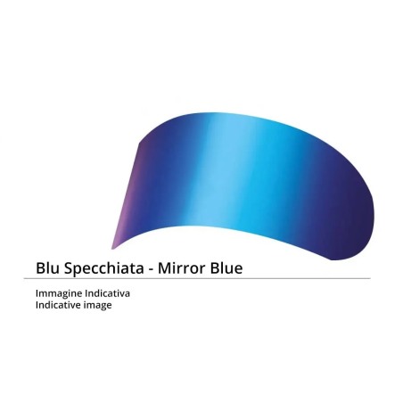 Givi Z2717BR Visiera specchio blu per casco X25