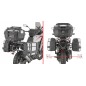 Givi PLO9352MK Portavaligie laterale Monokey per Moto Morini X‑Cape 700