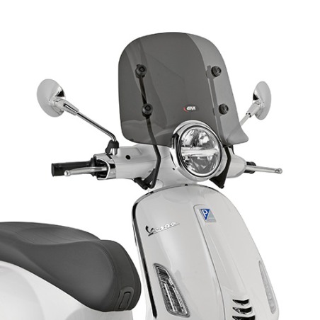 Givi 5608S cupolino fumè per Vespa Primavera 50‑150 dal 2014