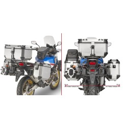 Givi PL1161CAM porta valigie laterale Monokey CAM-SIDE Honda CRF1000L 18- ed Adventure Sport