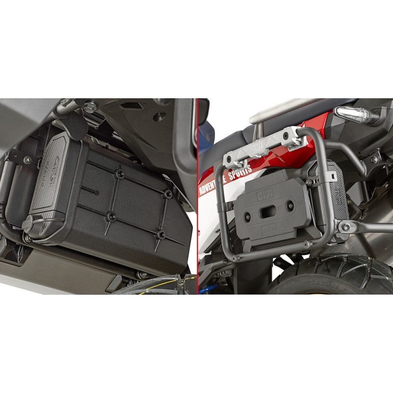 TL1161KIT kit fissaggio Tool box S250 su CRF1000L Africa Twin Adventure Sports