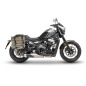 Bags & Bike SAHARA V CALI Coppia Borse Laterali Canvas Verde Per Moto Morini Calibro Dal 2024