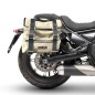 Bags & Bike SAHARA G CALI Coppia Borse Laterali Canvas Grigio Per Moto Morini Calibro Dal 2024