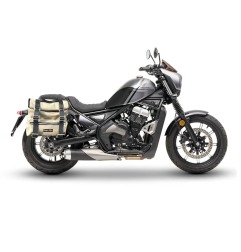 Bags & Bike SAHARA G CALI Coppia Borse Laterali Canvas Grigio Per Moto Morini Calibro Dal 2024