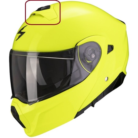 Presa aria superiore Giallo Neon Scorpion 99-951-04 per casco EXO-930 e ADX-2