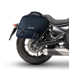 Bags & Bike EXCLUSIVE CALI Coppia Borse Laterali Morbide 23 Litri Per Moto Morini Calibro 650 Dal 2024