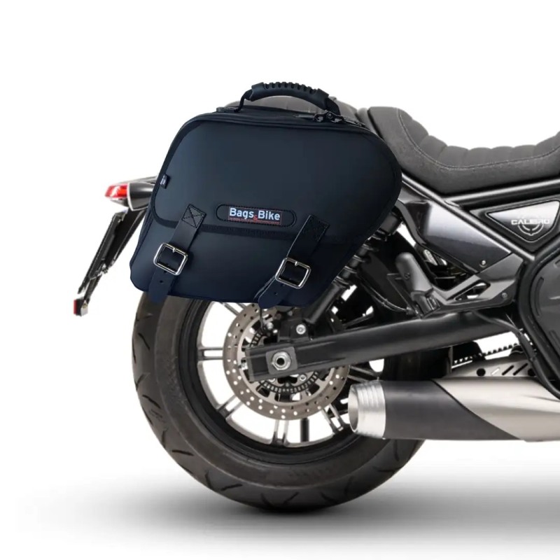 Bags & Bike EXCLUSIVE CALI Coppia Borse Laterali Morbide 23 Litri Per Moto Morini Calibro 650 Dal 2024