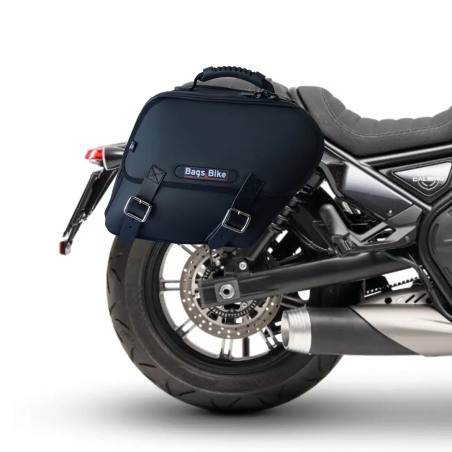 Bags & Bike EXCLUSIVE CALI Coppia Borse Laterali Morbide 23 Litri Per Moto Morini Calibro 650 Dal 2024