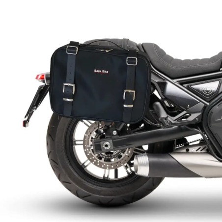 Bags & Bike CONTAINER CALI Borse Laterali Estensibili Cordura Fissaggio Rapido Per Moto Morini Calibro Dal 2024