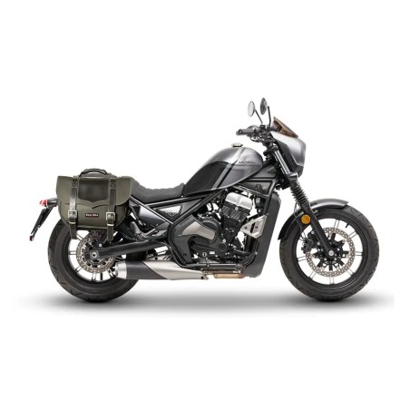Bags & Bike CLASSIC CALI Borse Laterali Classic Cali Nere Per Moto Morini Calibro Dal 2024