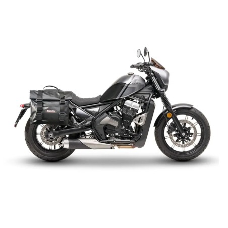 Bags & Bike AMIATA CALI Borsa Laterale Amiata Cali Cordura Pvc Pelle Idrorepellente Per Moto Morini Calibro Dal 2024