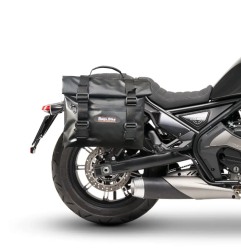 Bags & Bike AMIATA CALI Borsa Laterale Amiata Cali Cordura Pvc Pelle Idrorepellente Per Moto Morini Calibro Dal 2024