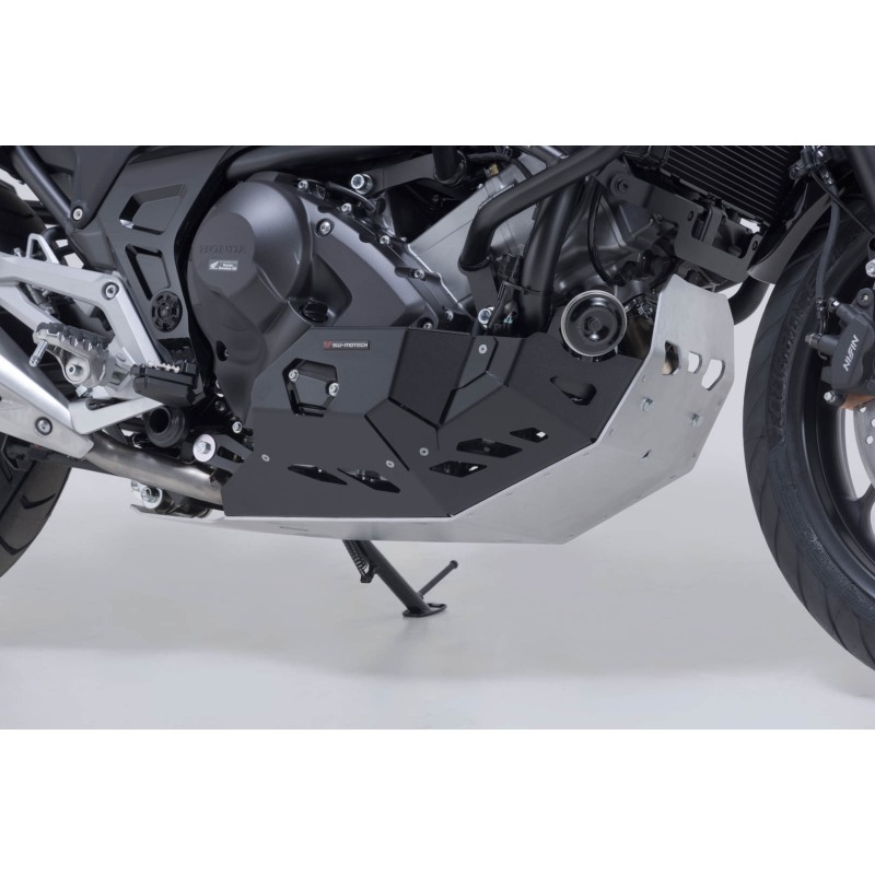SW-MOTECH Staffe Di Protezione In Acciaio Per Honda XRV 750 Africa Twin (1993-2003) - Tubolare Verniciato Nero, Diametro 22mm