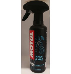 Motul E1 wash & Wax detergente a secco moto