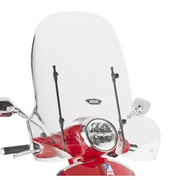 Givi 104A Parabrezza trasparente 51,5x69,5 per Vespa GTS e LX
