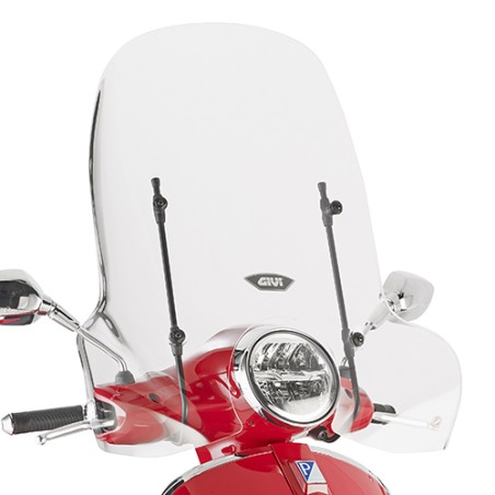 Givi 104A Parabrezza trasparente 51,5x69,5 per Vespa GTS e LX