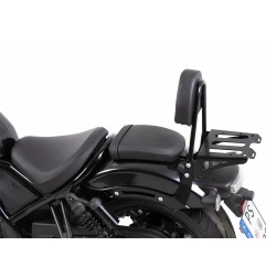 Hepco Becker 6119557 00 01 Sissybar con portapacchi nero per Honda CMX 1100 Rebel / DCT / SE dal 2025