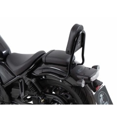 Hepco Becker 42169557 00 01 Sissybar senza portapacchi posteriore (tipo tubolare) nero per Honda CMX 1100 Rebel / DCT / SE dal 2