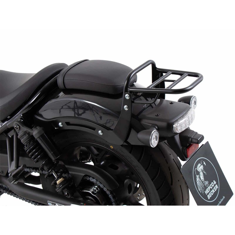 Hepco Becker 6589557 01 01 Portapacchi tubolare nero per Honda CMX 1100 Rebel / DCT / SE dal 2025