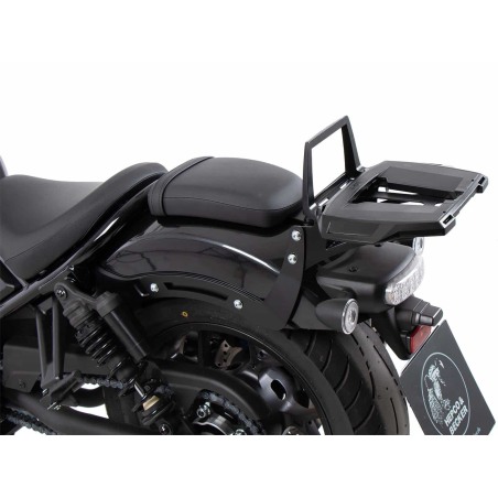Hepco Becker 6529557 01 01 Portapacchi Alurack nero per Honda CMX 1100 Rebel / DCT / SE dal 2025