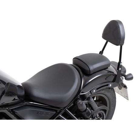 Hepco Becker 6009557 00 01 Sissybar senza portapacchi posteriore nero per Honda CMX 1100 Rebel / DCT / SE dal 2025