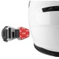 CellularLine INTERPHOUCOM6R Interfono Bluetooth 5.2 Universale Per Casco Moto Con Audio Hd, Autonomia 15h