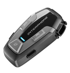 CellularLine INTERPHOUCOM6RTP Interfono Bluetooth Da Casco Pacco Doppio Universale Con Microfono Integrato E Comando Vocale