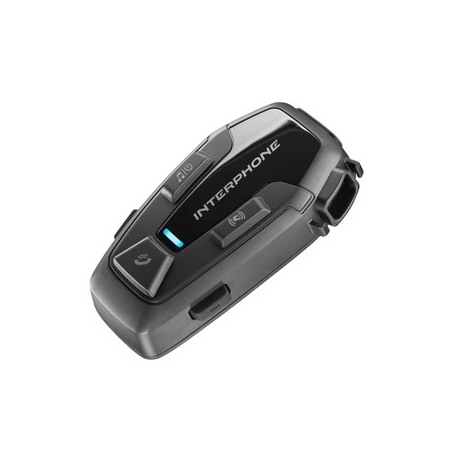 CellularLine INTERPHOUCOM7R Interfono Bluetooth Singolo Per Casco Moto Compatibile Con Sistemi OEM, Altoparlanti Hd