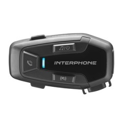 CellularLine INTERPHOUCOM7RTP Interfono Bluetooth Per Casco Moto Doppio Pack Compatibile Con Caschi Integrali Modulari Jet