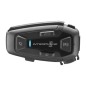 CellularLine INTERPHOUCOM8RTP Interfono Doppio Mesh 2.0 Bluetooth 5.2 Altoparlanti Hd 40 Mm Impermeabile Ip67 Compatibile Sena T