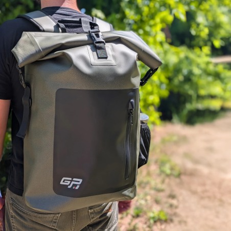 Zaino Rolltop 30 L GP impermeabile per moto