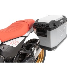 Hepco Becker 6516546 00 01-00-40 Sidecarrier Cutout con Xplorer sideboxes argento per BMW R 12 G/S dal 2025