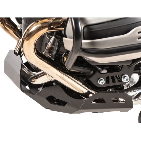 Hepco Becker 8106546 00 01 Piastra paramotore nera per BMW R 12 G/S dal 2025