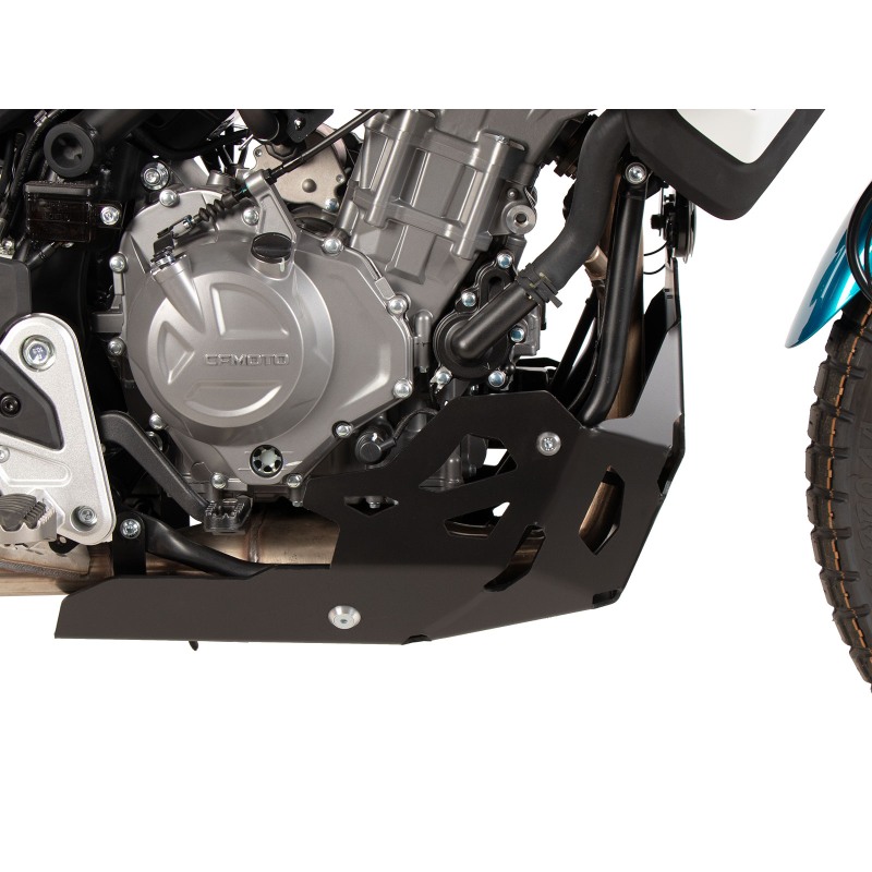 Hepco Becker 8107678 00 01 Piastra protezione motore Paracoppa nera per CF Moto 450 MT dal 2024 Hepco Becker 8107678 00 01 Piastra protezione motore Paracoppa nera per CF Moto 450 MT dal 2024